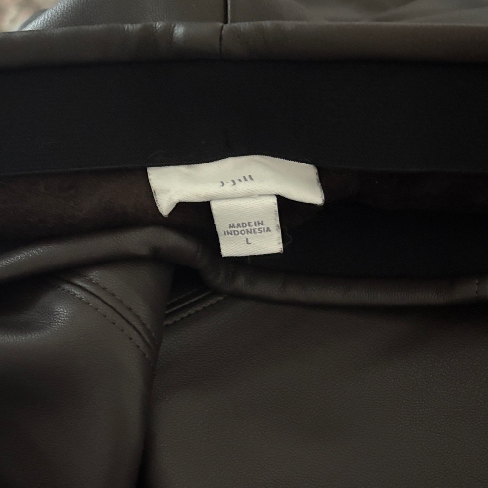 NWOT J. Jill Brown Straight Leg Pants
